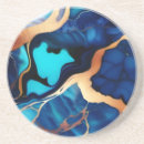 Search for blue marble coasters Abstract pattern