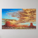 Search for monument valley print posters Sunset