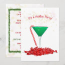 Search for alcohol christmas invitations Martini