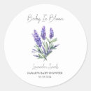 Search for lavender baby shower stickers Flower