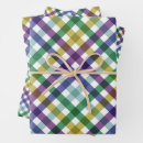 Search for green gingham wrapping paper Trendy
