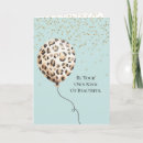 Search for blue leopard cards Girly
