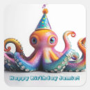 Search for octopus stickers Birthday