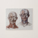 Search for human anatomy puzzles Vintage