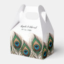 Search for peacock favour boxes Luxury