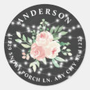 Search for floral bridal address stickers Greenery
