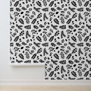 Search for white floral pattern art Black and white