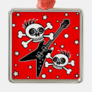 Search for heavy metal music ornaments Rock
