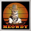Recherche de funny meow posters Chat