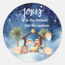 Search for jesus reason stickers Christmas nativity