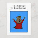 Search for groundhogs postcards Cartoon