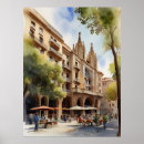 Search for barcelona cityscape posters Travel