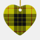 Recherche de motif de coeur ornements Tartan