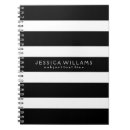 Search for black and white stripes notebooks Pattern