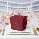 Search for burgundy and gold wedding favour boxes Elegant
