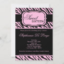 Search for zebra print party invitations Pattern