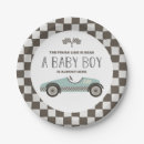 Search for race car baby shower Blue