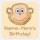 Search for monkey cartoon stickers Animals