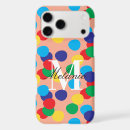 Search for retro dots iphone cases Rainbow