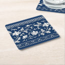 Search for vintage floral coasters Blue