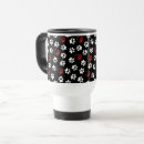 Search for heart travel mugs Red hearts