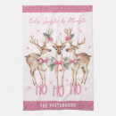Search for pink christmas tea towels Coquette