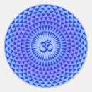 Recherche de lotus om stickers Méditation