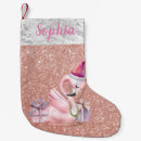Search for flamingo christmas stockings Pink
