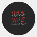 Search for i love my husband stickers Funny
