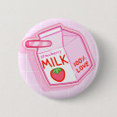 Recherche de lait badges Kawaii