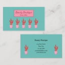 Search for cactus business cards Pretty