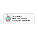 Search for flamingo return address labels Retro