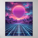 Search for vaporwave aesthetic posters Palm trees