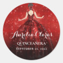 Search for red dress stickers Trendy