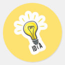 Search for light bulb stickers Creativity