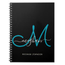 Search for dark green notebooks Monogrammed