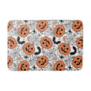 Search for halloween pumpkin bath mats Bats