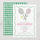 Search for tennis invitations Girl