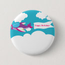 Search for pink banner buttons Birthday