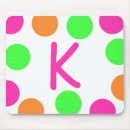 Search for orange dot mousepads Polka