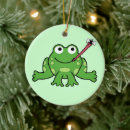Recherche de ornement de grenouille ornements Vert
