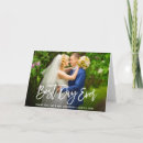 Search for best day ever thank you cards Just married