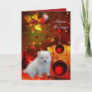 Search for pomeranian christmas cards Puppies
