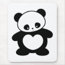 Recherche de panda kawaii tapis souris Animal