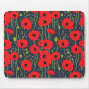 Recherche de coquelicot tapis souris Motif