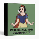 Search for dwarfed binders Disney princess