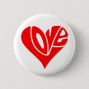 Recherche de formes de coeur badges Amour