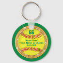 Search for yellow softball keychains Team