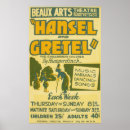 Recherche de gretel posters Vintage