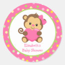 Recherche de singe fille autocollants Baby